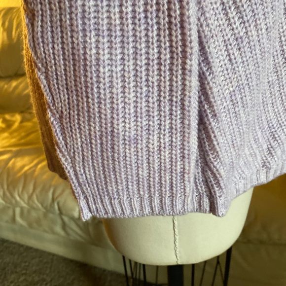Marine Layer Elisa Pullover Knit lilac Sweater - Picture 11 of 12